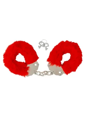 Furry Cuffs Red