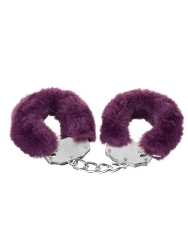 SWT305 Purple Plush Handcuffs